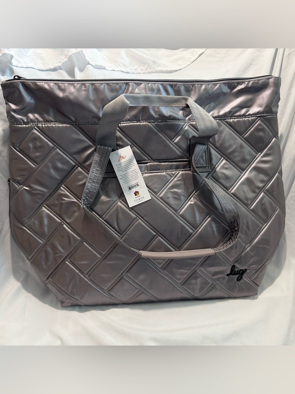 Lug Ferry XL SE Tote Bag - Metallic Pearl
